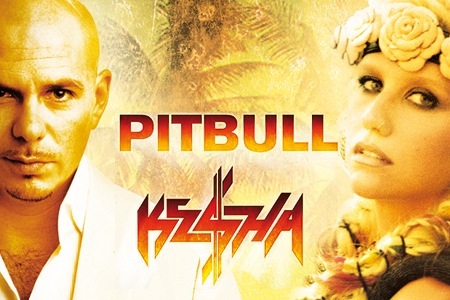 Pitbull & Kesha at Molson amphitheatre