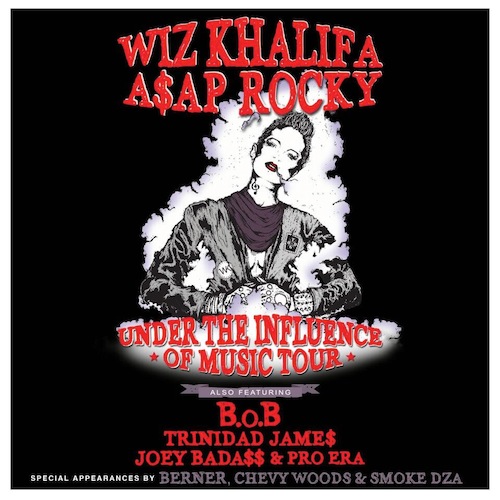 Wiz Khalifa & ASAP Rocky at Molson Amphitheatre